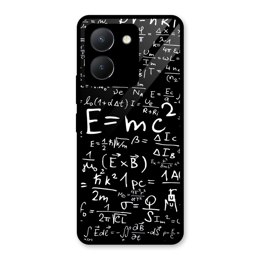 Physics Equation Glass Back Case for Vivo Y36