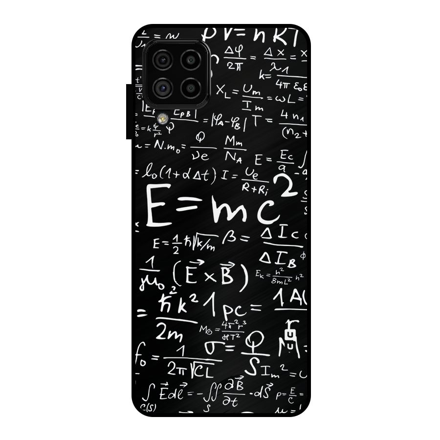Physics Equation Metal Back Case for Galaxy A22 4G
