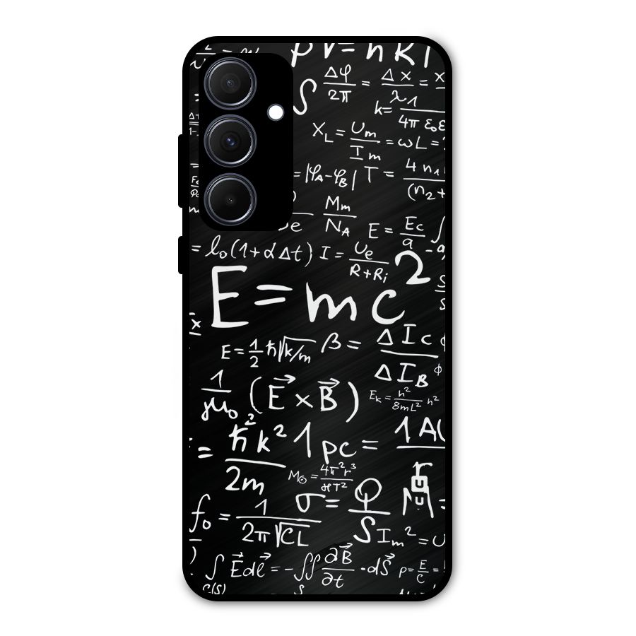 Physics Equation Metal Back Case for Galaxy A35