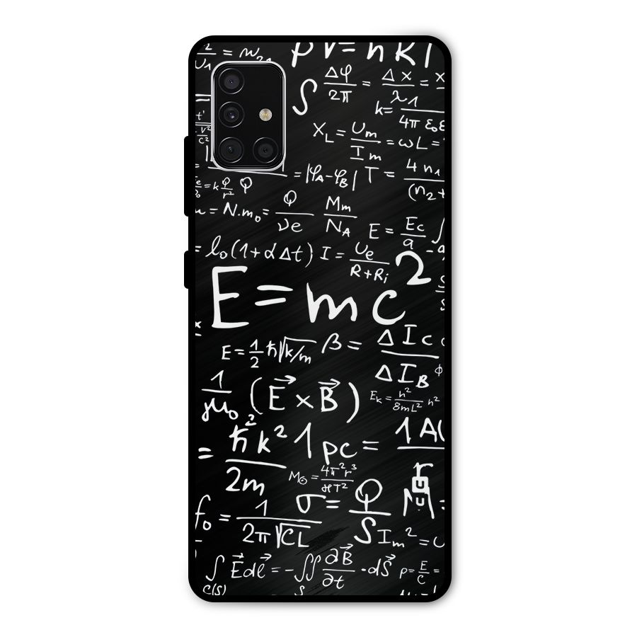 Physics Equation Metal Back Case for Galaxy A51