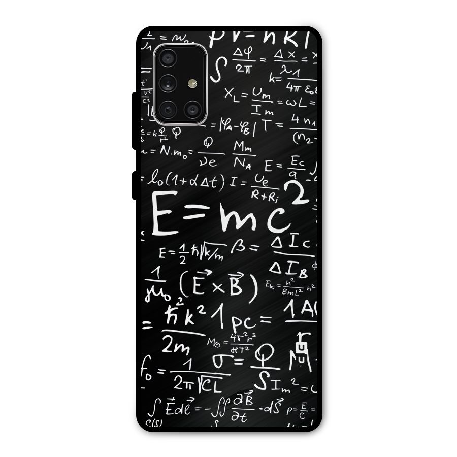 Physics Equation Metal Back Case for Galaxy A71