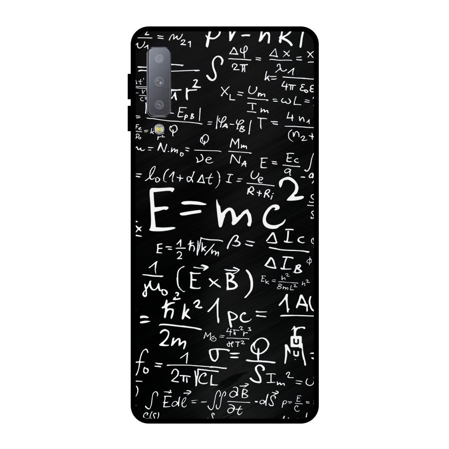 Physics Equation Metal Back Case for Galaxy A7 (2018)