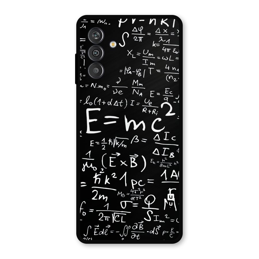 Physics Equation Metal Back Case for Galaxy F13