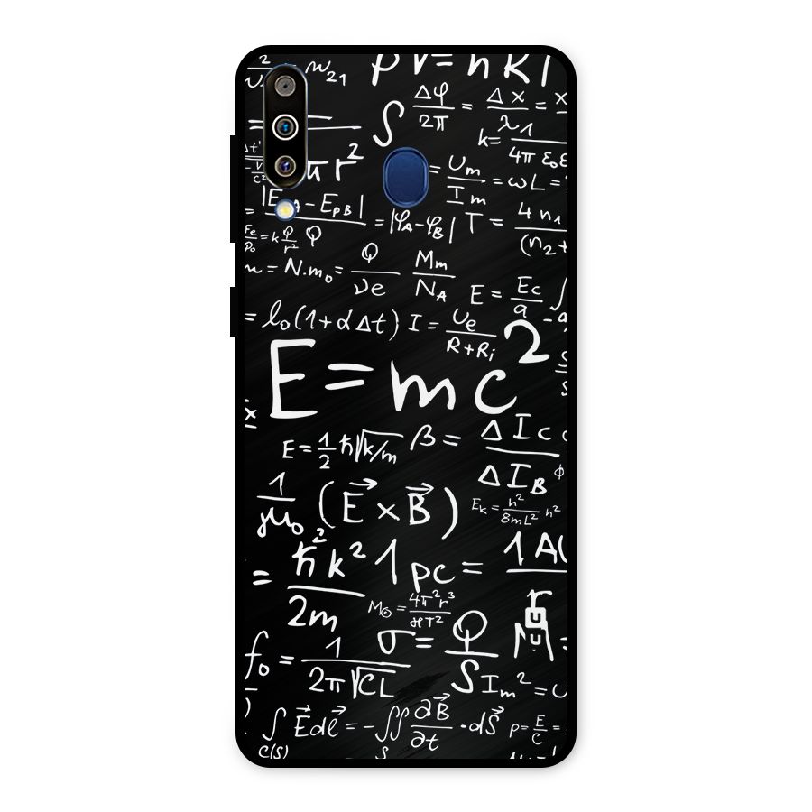 Physics Equation Metal Back Case for Galaxy M30