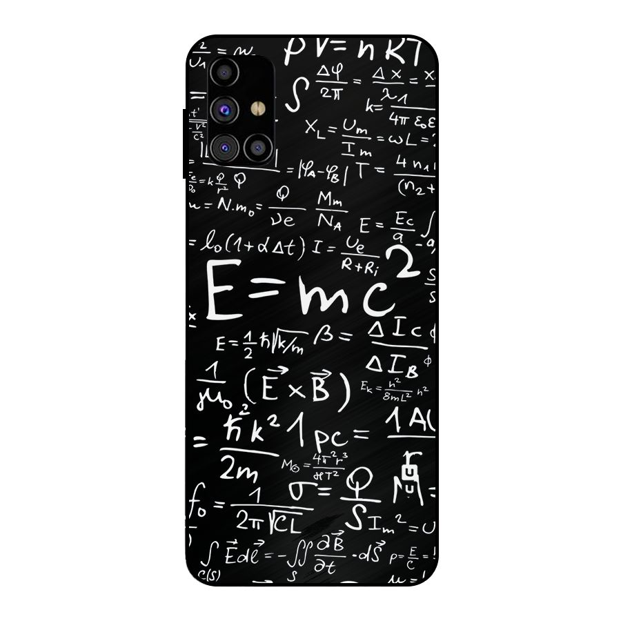Physics Equation Metal Back Case for Galaxy M31s