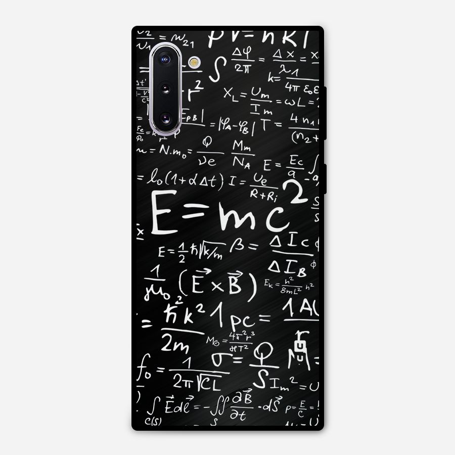 Physics Equation Metal Back Case for Galaxy Note 10