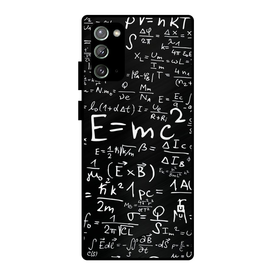 Physics Equation Metal Back Case for Galaxy Note 20
