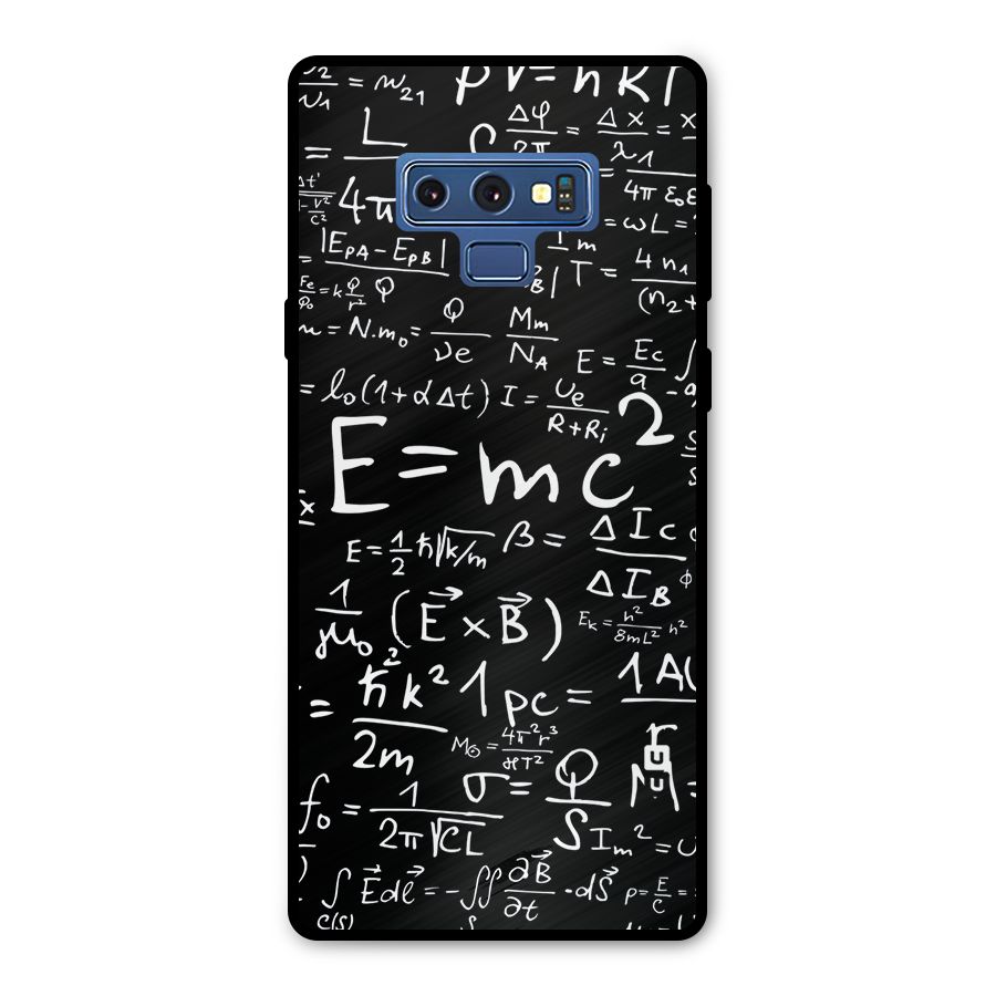 Physics Equation Metal Back Case for Galaxy Note 9