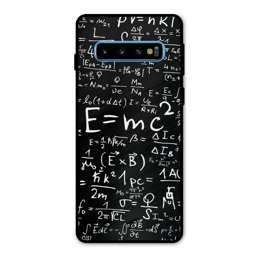 Physics Equation Metal Back Case for Galaxy S10