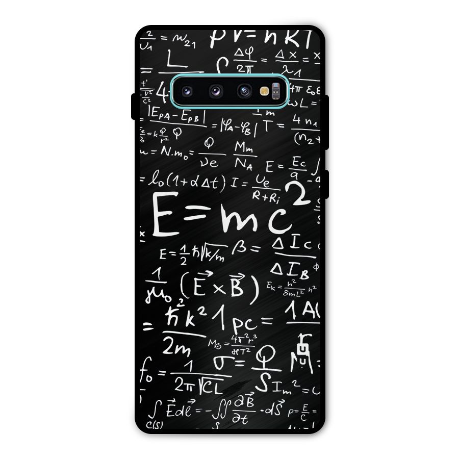 Physics Equation Metal Back Case for Galaxy S10 Plus