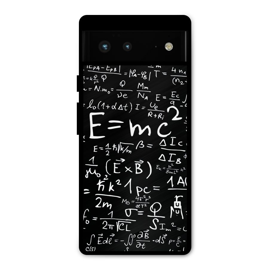 Physics Equation Metal Back Case for Google Pixel 6