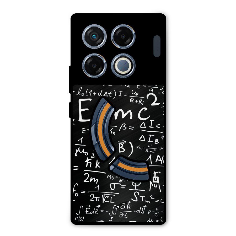 Physics Equation Metal Back Case for Infinix GT 20 Pro