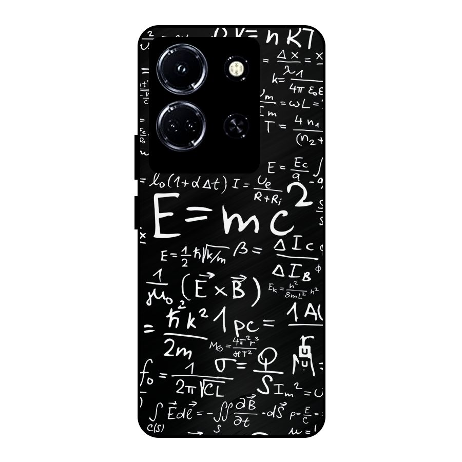Physics Equation Metal Back Case for Infinix Note 30 5G