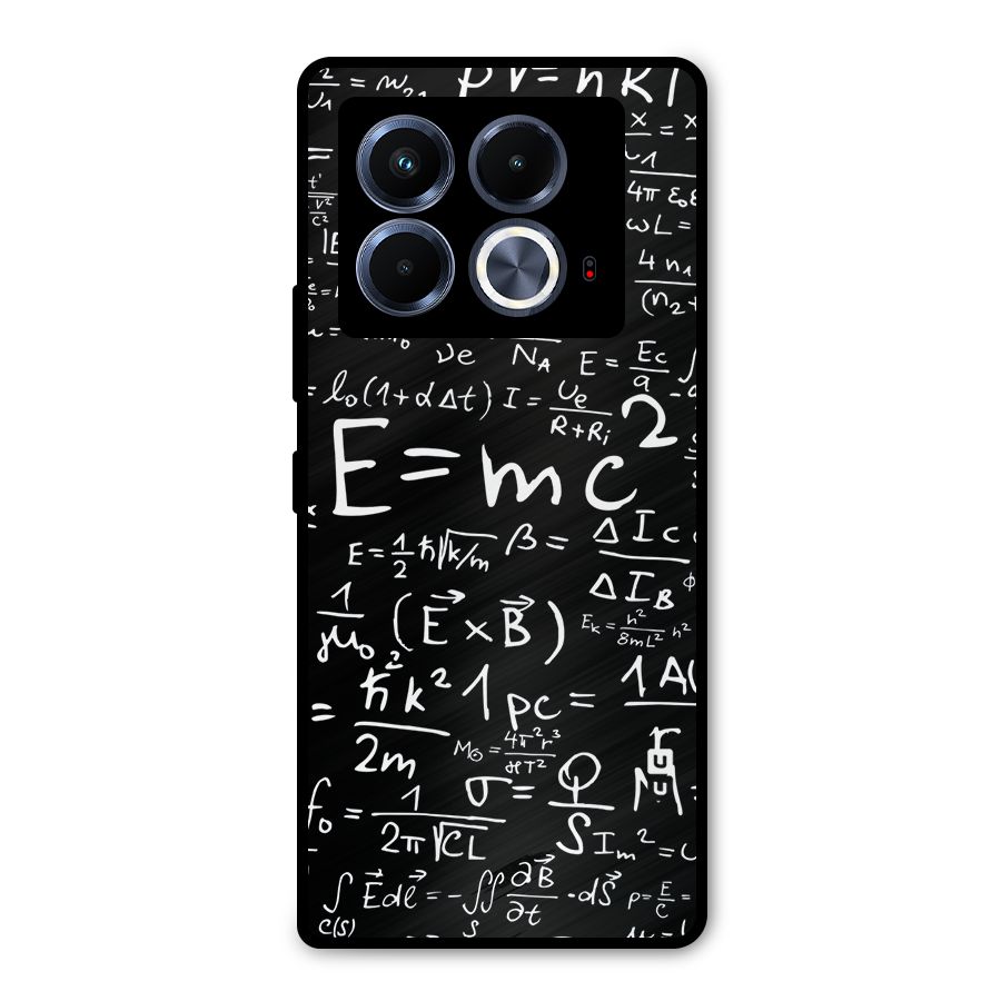 Physics Equation Metal Back Case for Infinix Note 40 5G