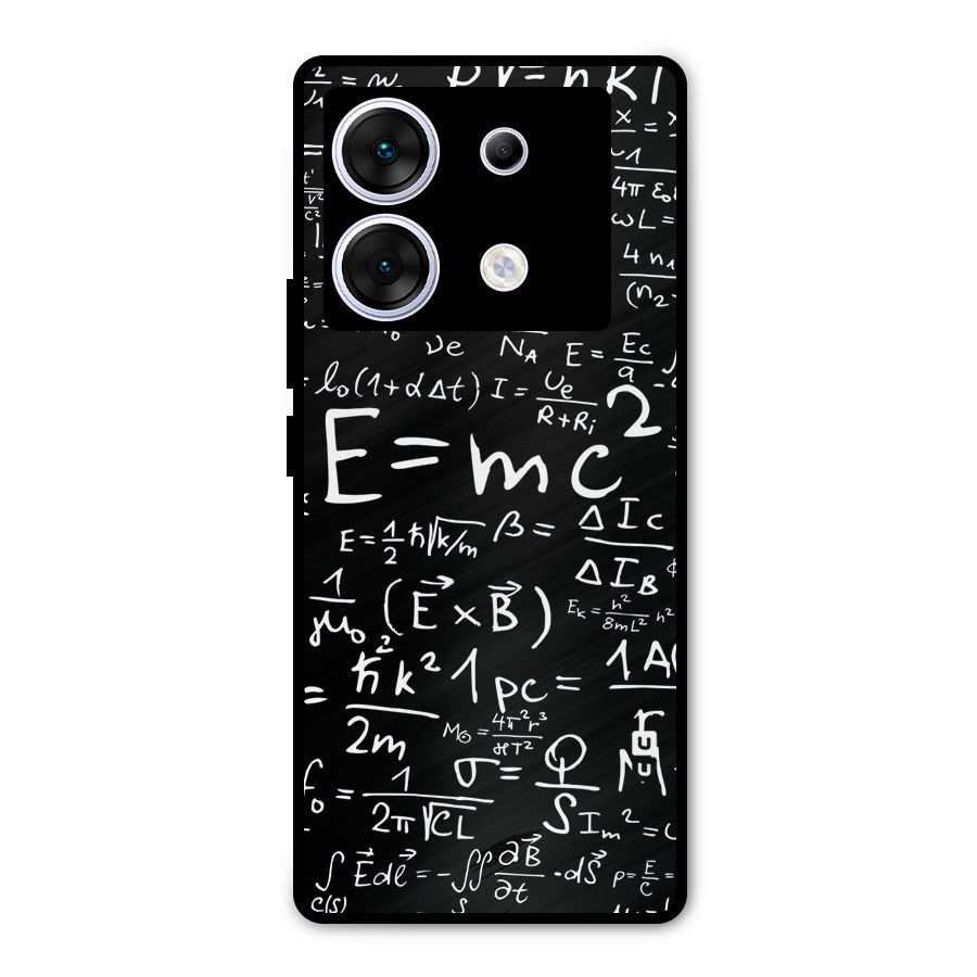 Physics Equation Metal Back Case for Infinix Zero 30 5G
