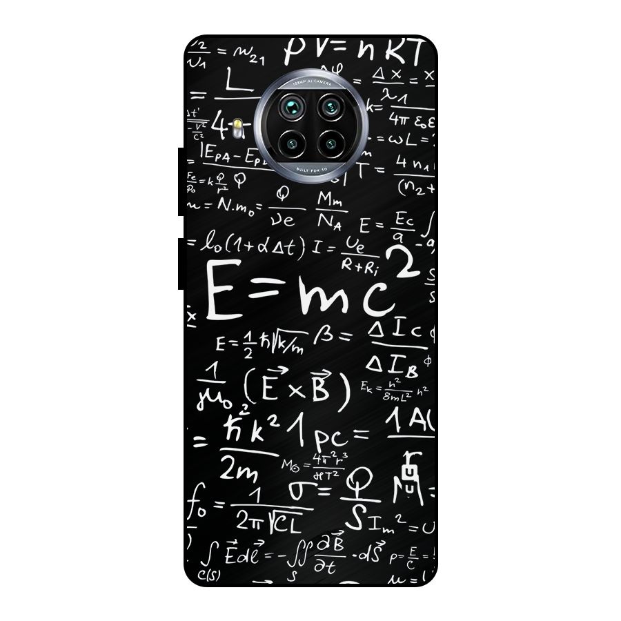 Physics Equation Metal Back Case for Mi 10i