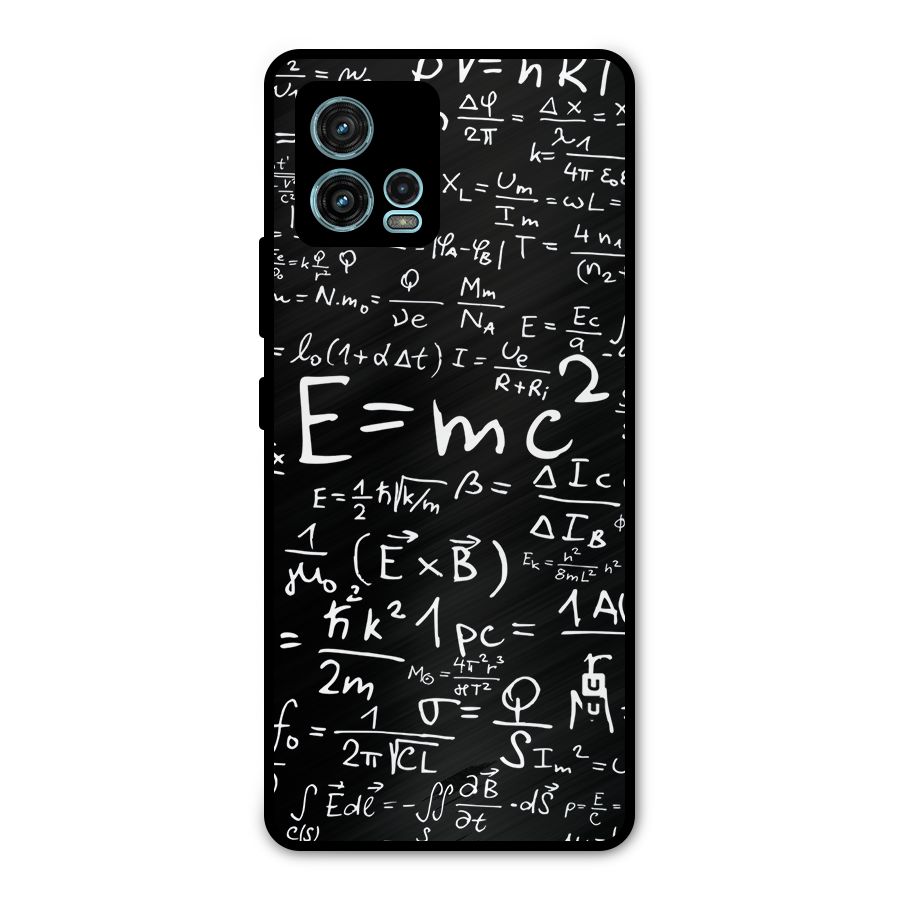 Physics Equation Metal Back Case for Moto G72