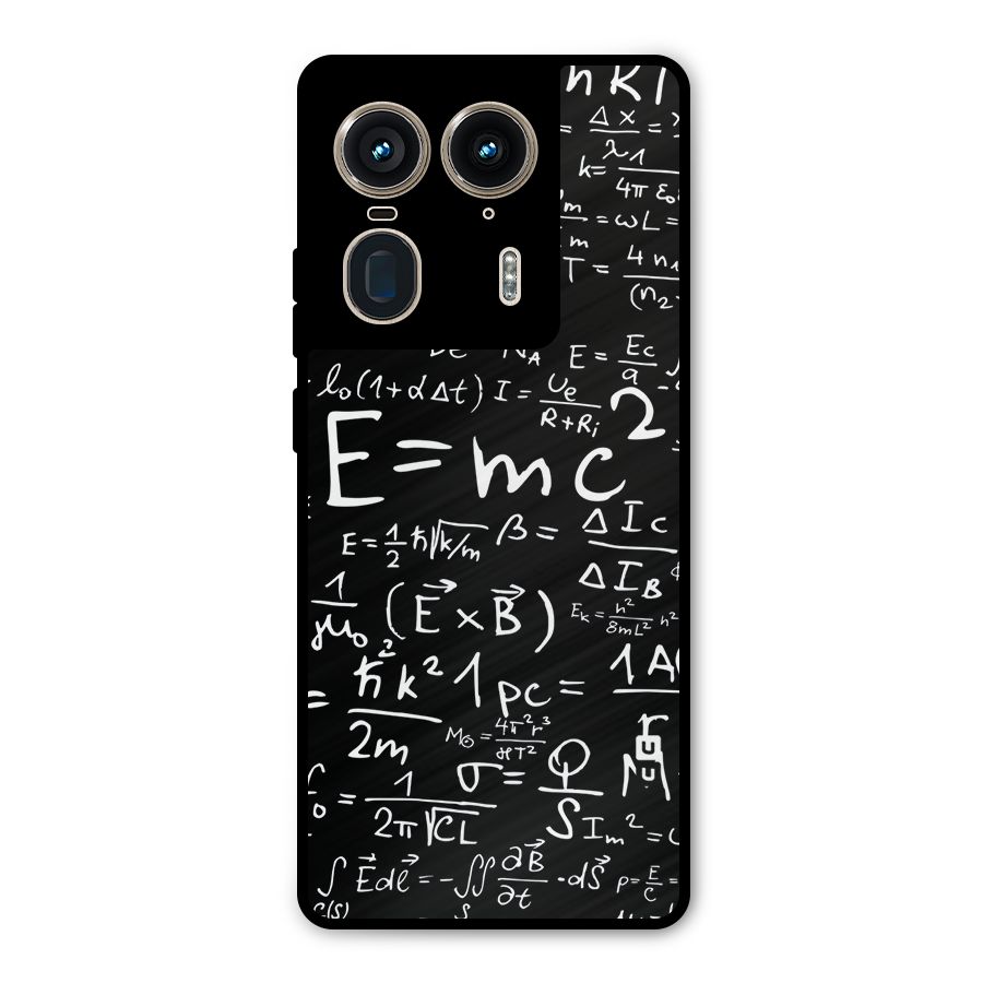 Physics Equation Metal Back Case for Motorola Edge 50 Ultra