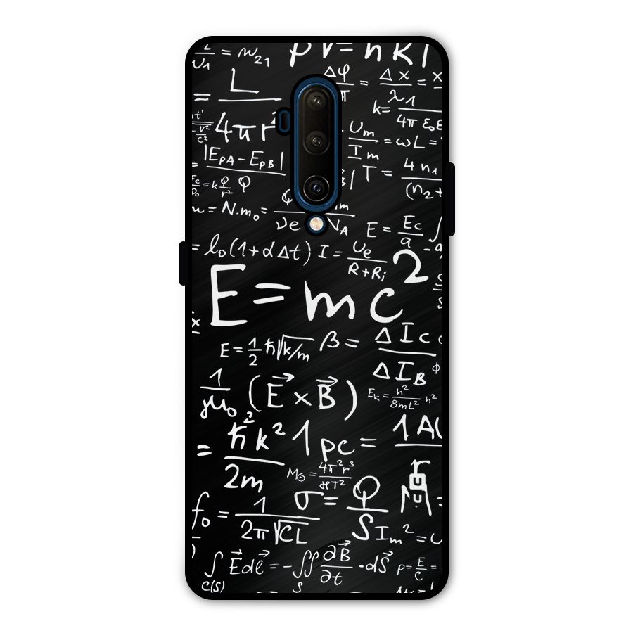 Physics Equation Metal Back Case for OnePlus 7T Pro