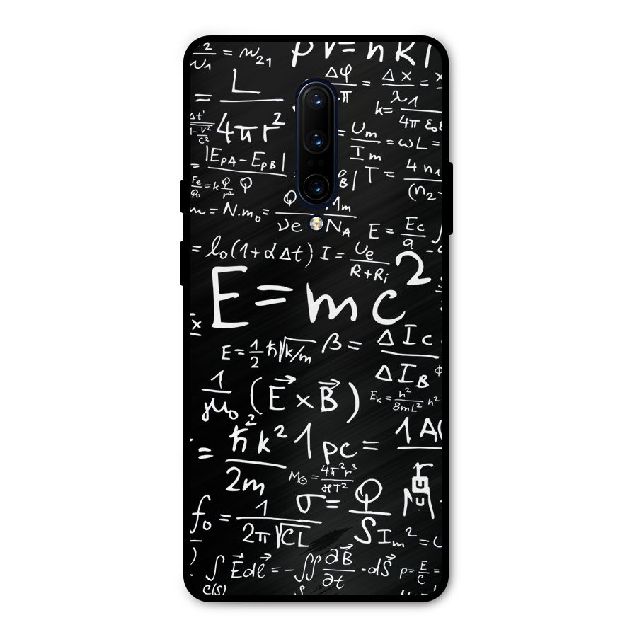 Physics Equation Metal Back Case for OnePlus 7 Pro