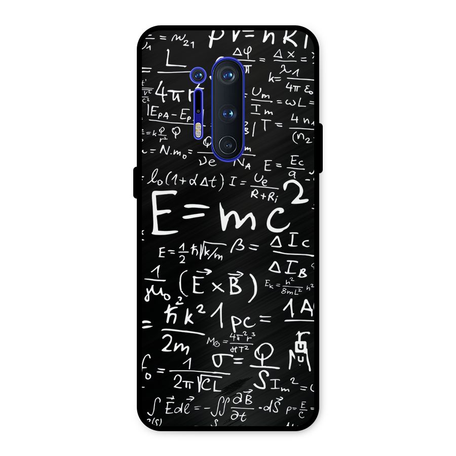 Physics Equation Metal Back Case for OnePlus 8 Pro