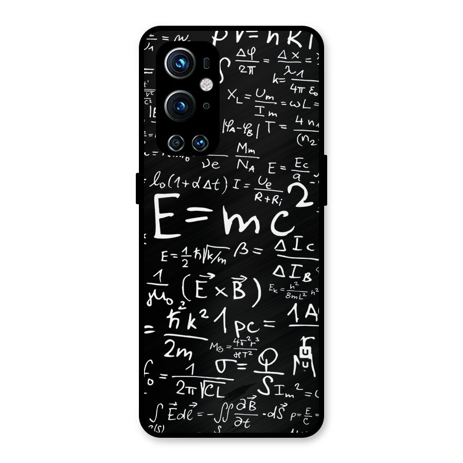 Physics Equation Metal Back Case for OnePlus 9 Pro