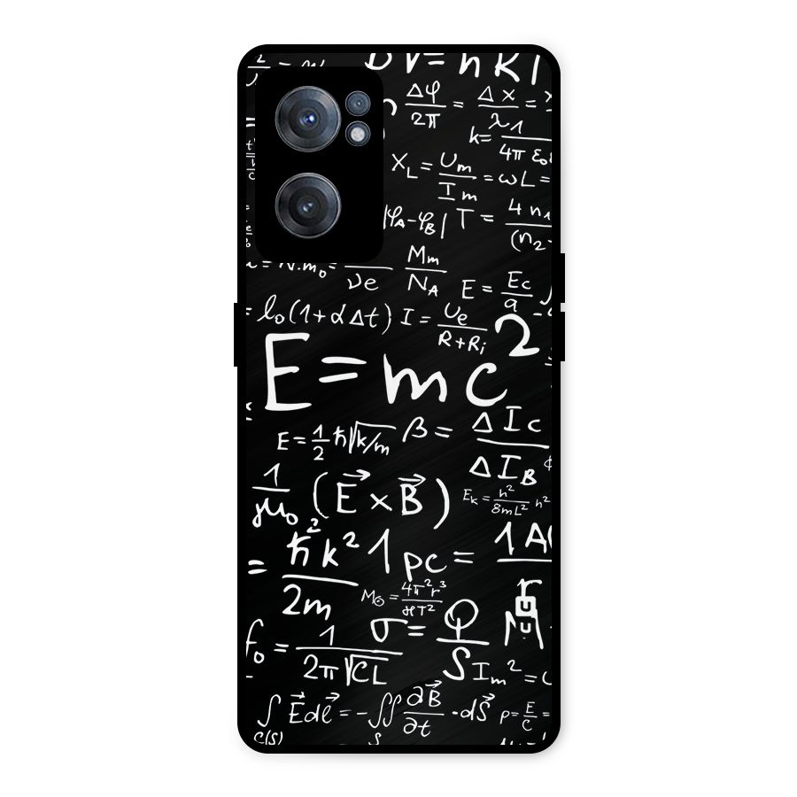 Physics Equation Metal Back Case for OnePlus Nord CE 2 5G