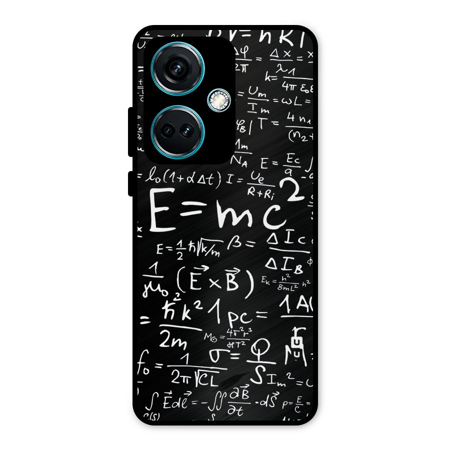 Physics Equation Metal Back Case for OnePlus Nord CE 3 5G