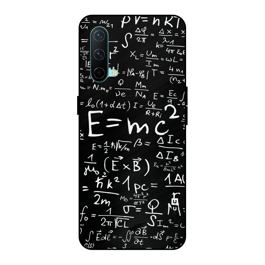 Physics Equation Metal Back Case for OnePlus Nord CE 5G