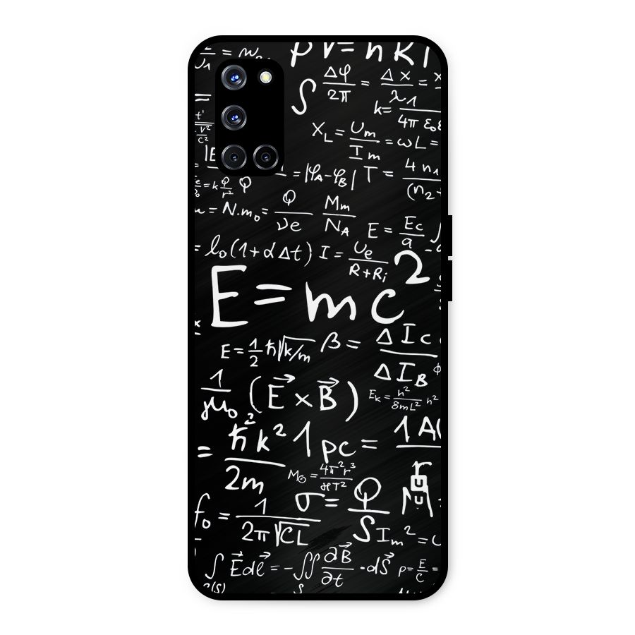 Physics Equation Metal Back Case for Oppo A52