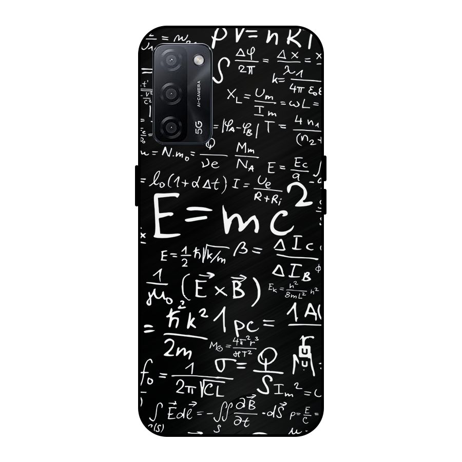 Physics Equation Metal Back Case for Oppo A53s 5G