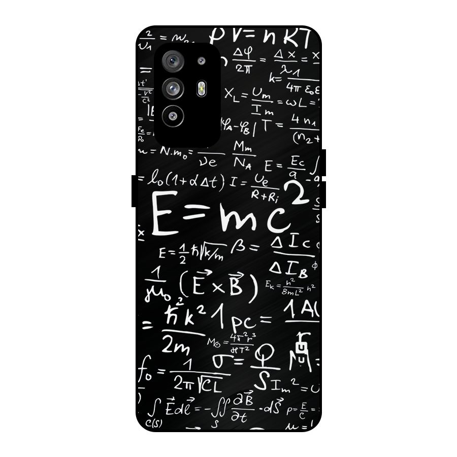 Physics Equation Metal Back Case for Oppo F19 Pro Plus 5G