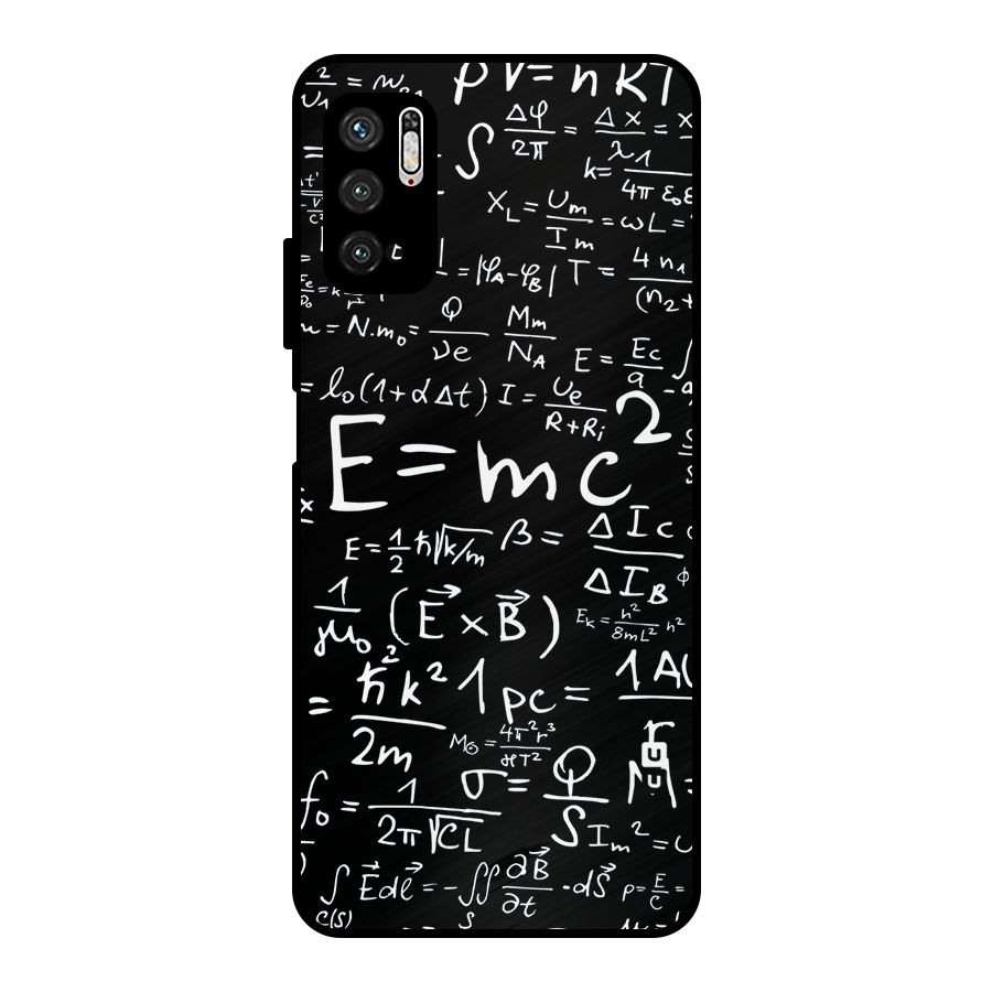 Physics Equation Metal Back Case for Poco M3 Pro 5G