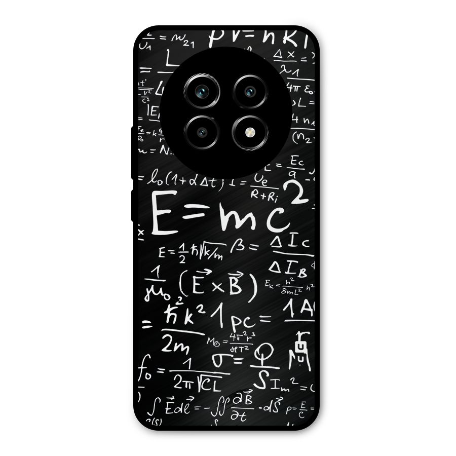 Physics Equation Metal Back Case for Realme 13 Pro