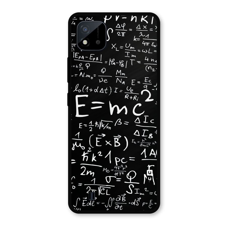 Physics Equation Metal Back Case for Realme C11 2021
