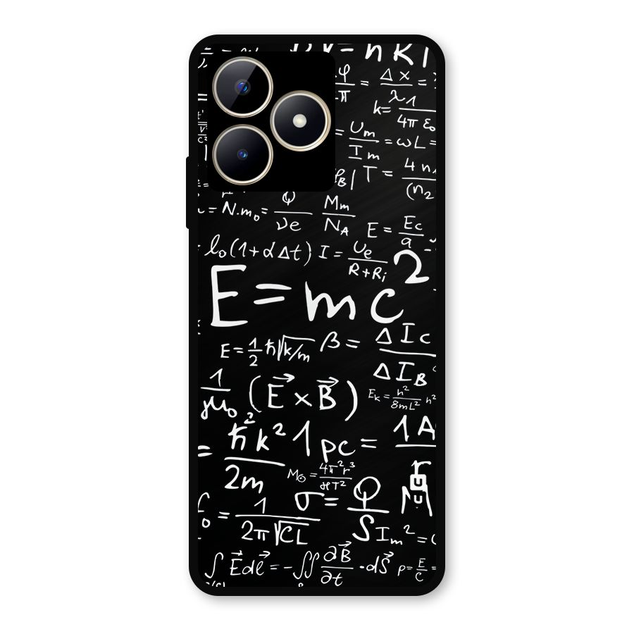 Physics Equation Metal Back Case for Realme C53