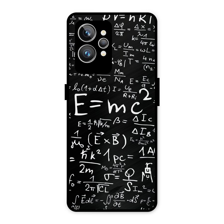 Physics Equation Metal Back Case for Realme GT2 Pro