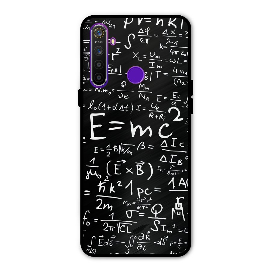 Physics Equation Metal Back Case for Realme Narzo 10