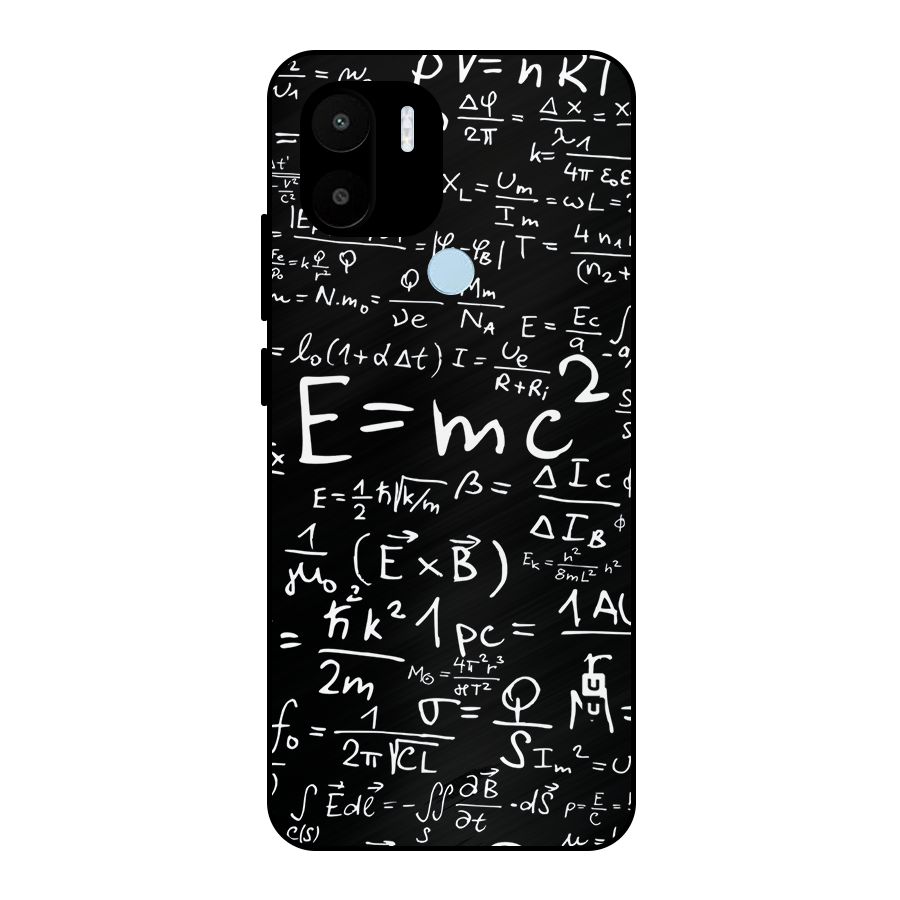 Physics Equation Metal Back Case for Redmi A1+