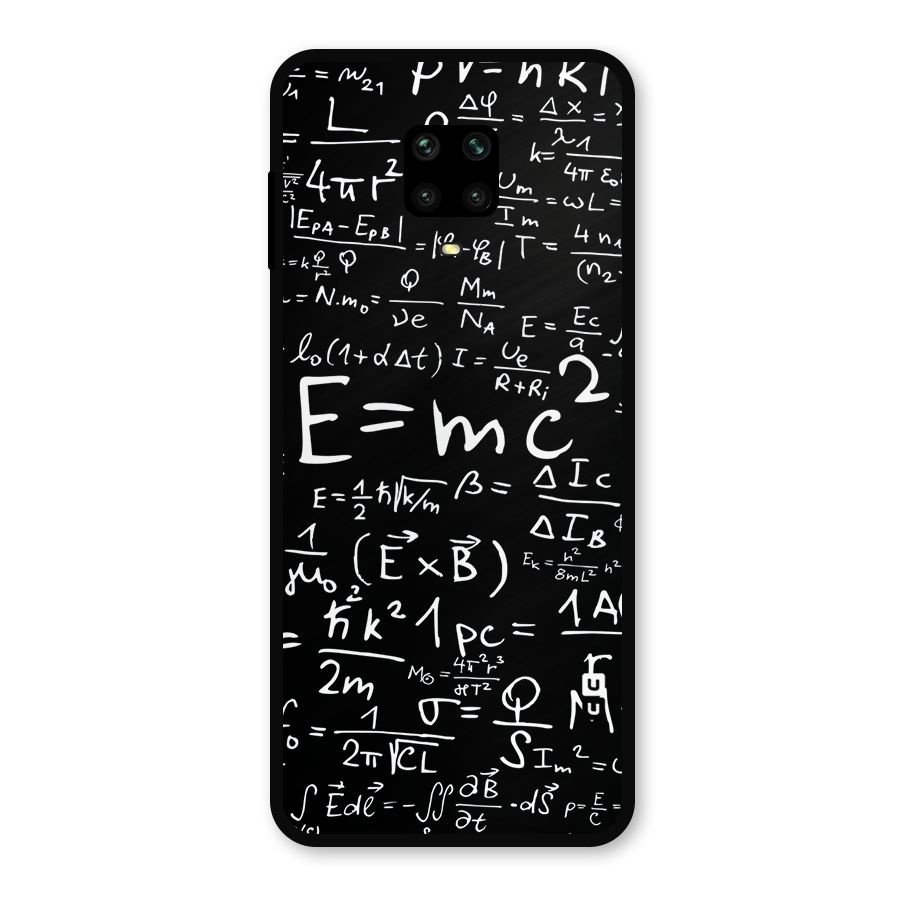 Physics Equation Metal Back Case for Redmi Note 10 Lite