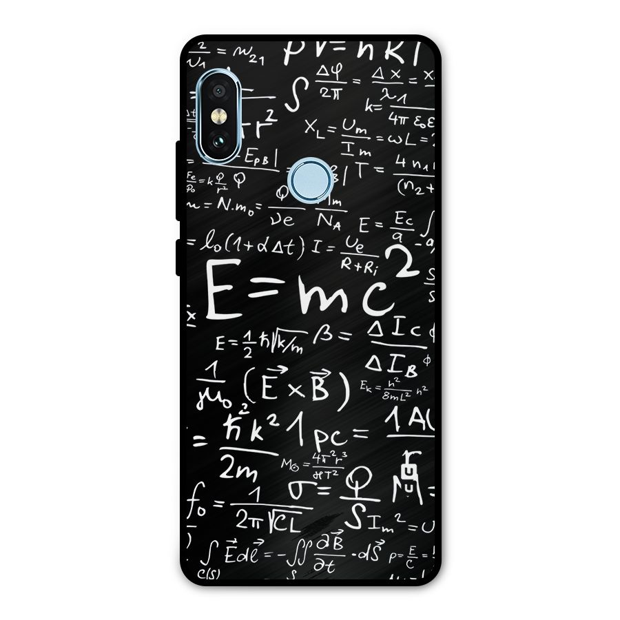 Physics Equation Metal Back Case for Redmi Note 5 Pro