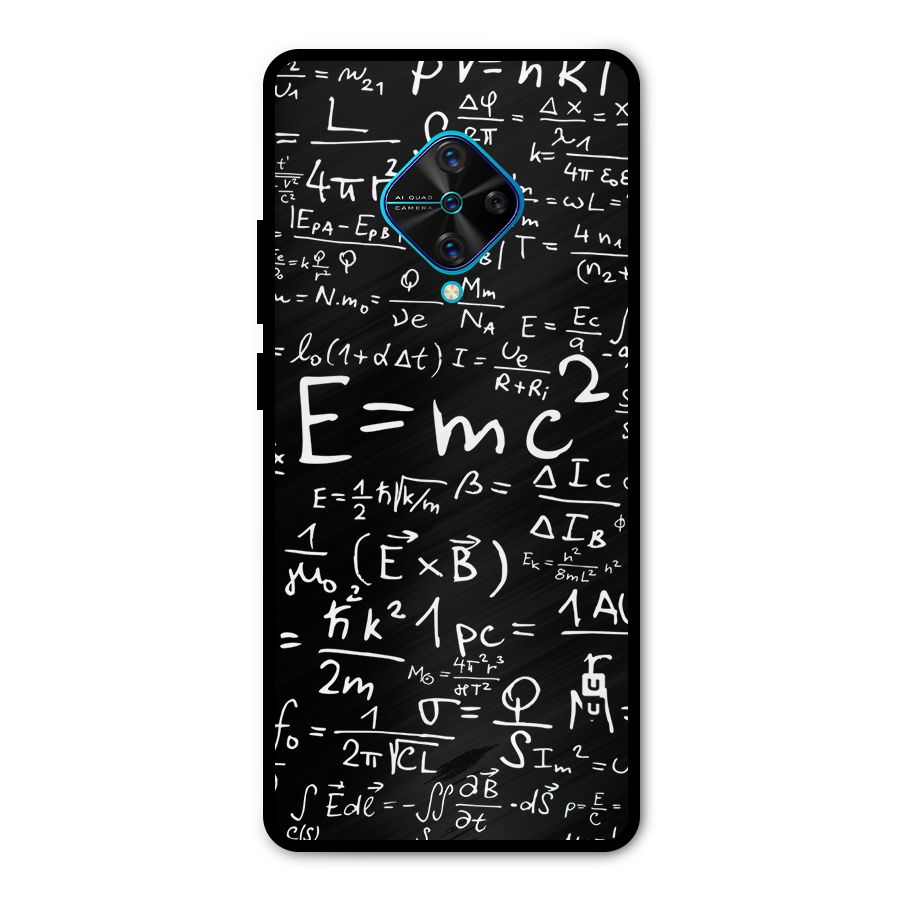 Physics Equation Metal Back Case for Vivo S1 Pro
