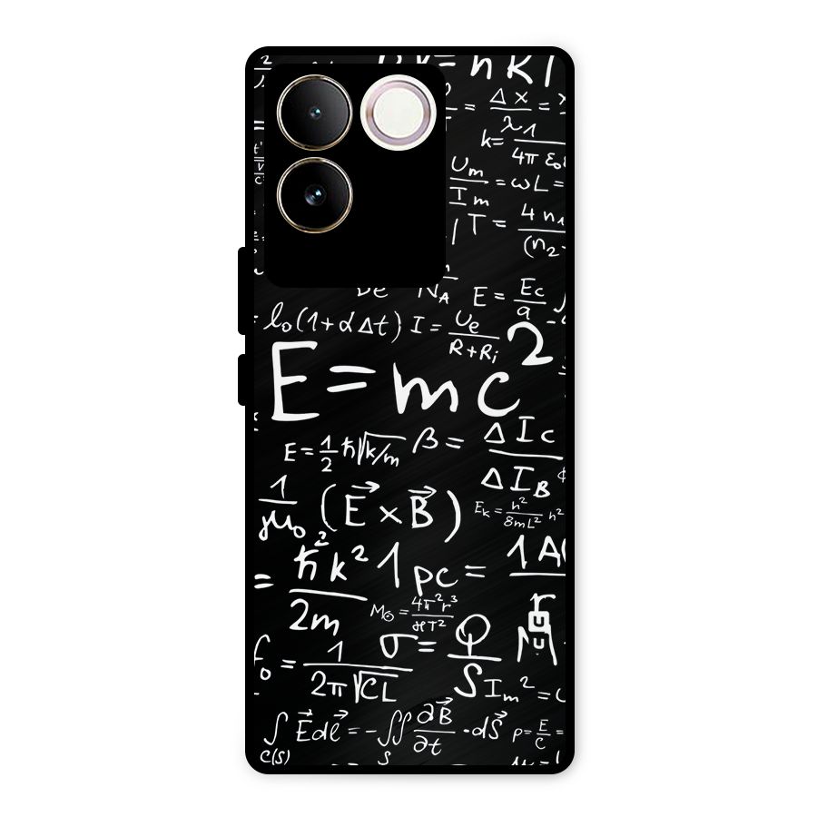 Physics Equation Metal Back Case for Vivo T2 Pro