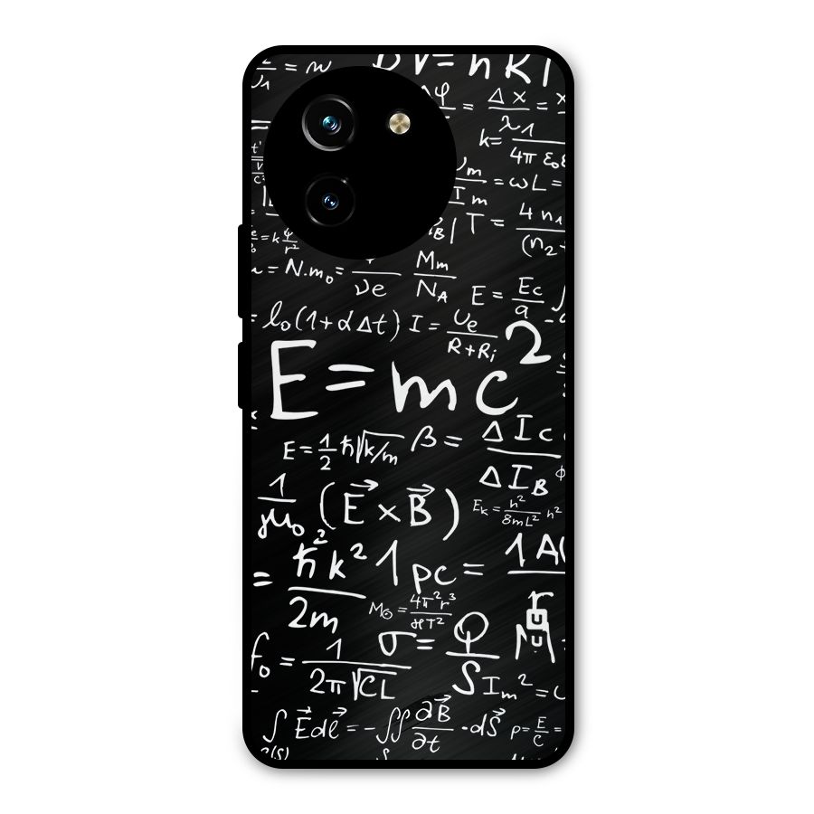 Physics Equation Metal Back Case for Vivo T3x