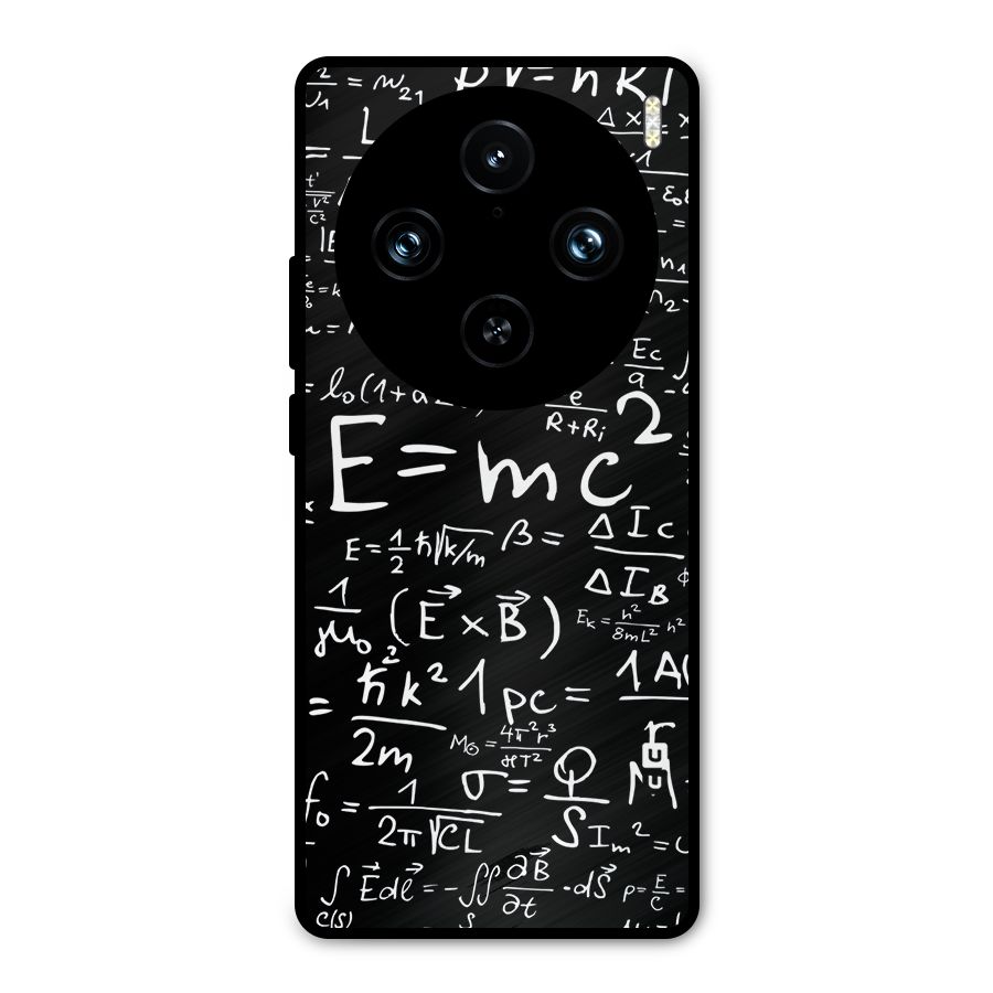 Physics Equation Metal Back Case for Vivo X100 Pro