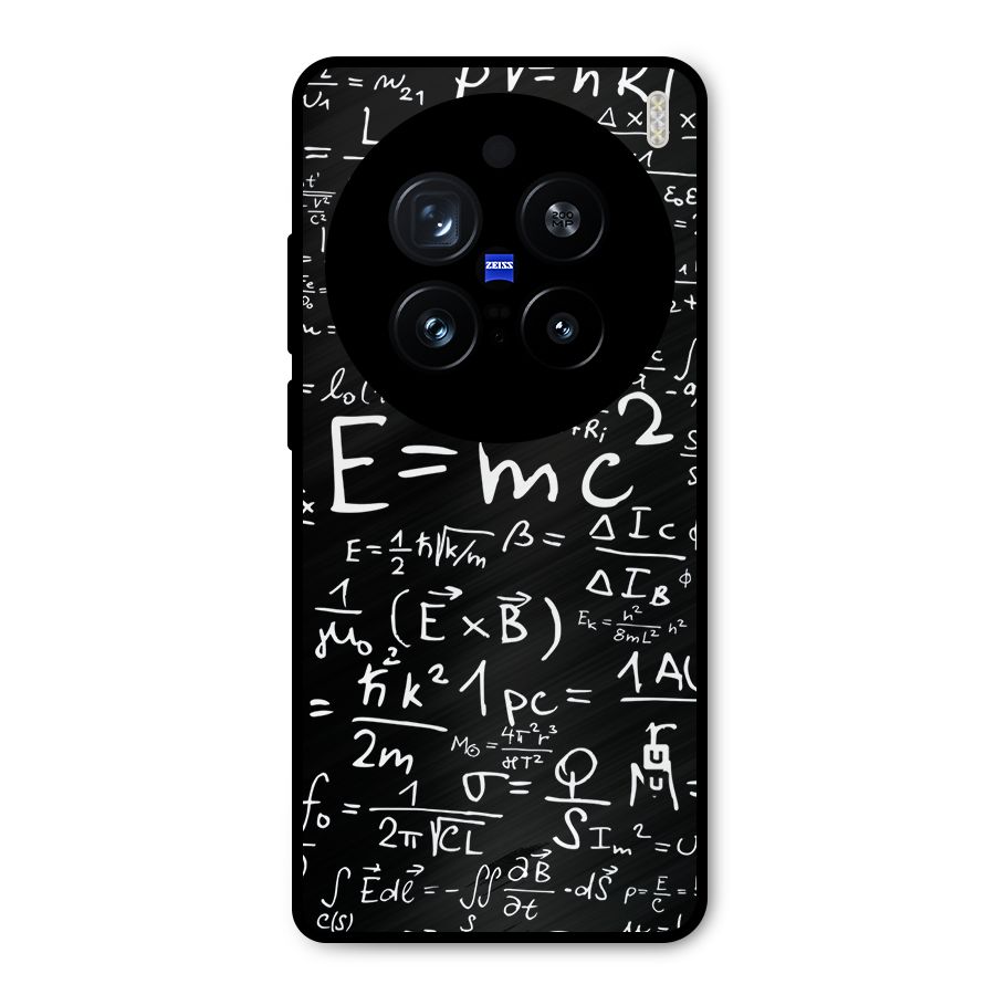 Physics Equation Metal Back Case for Vivo X200 Pro