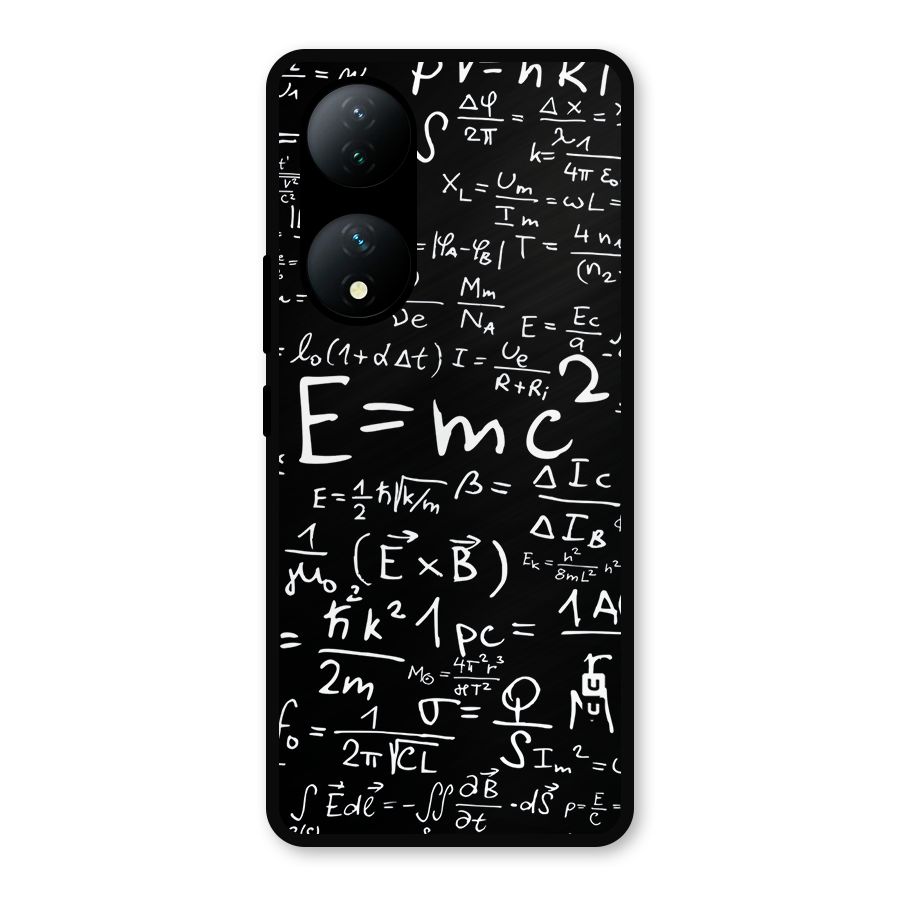 Physics Equation Metal Back Case for Vivo Y100