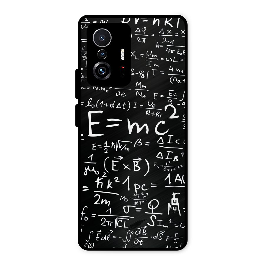 Physics Equation Metal Back Case for Xiaomi 11T Pro