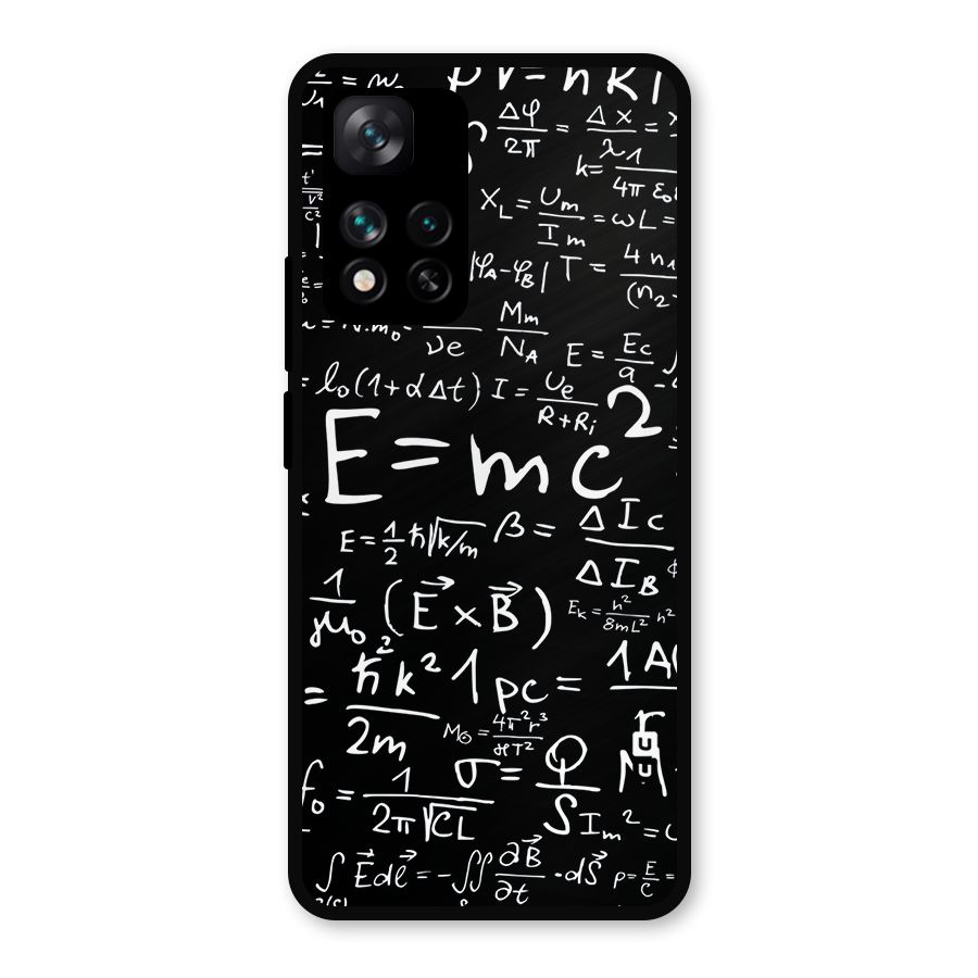 Physics Equation Metal Back Case for Xiaomi 11i Hypercharge 5G