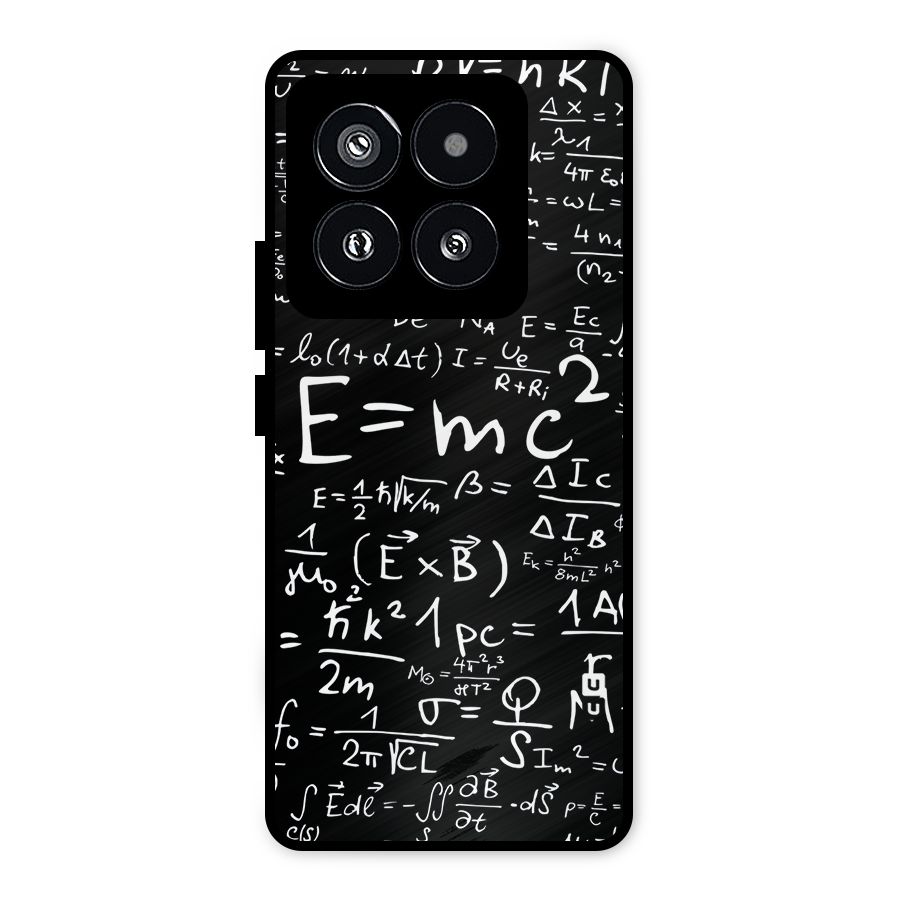 Physics Equation Metal Back Case for Xiaomi 14 Pro